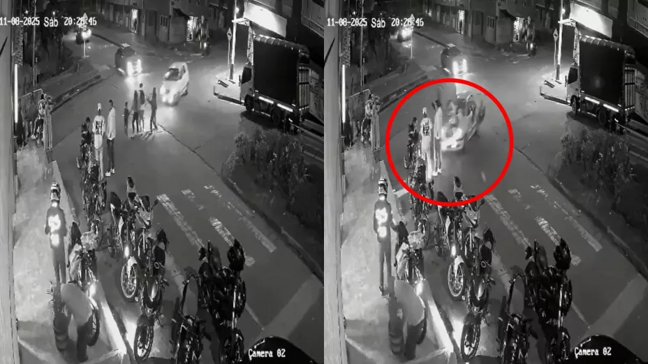 VIDEO | ¡IMÁGENES FUERTES! Taxista en estado de ebriedad atropella a un grupo de niños; reportan al menos 11 heridos