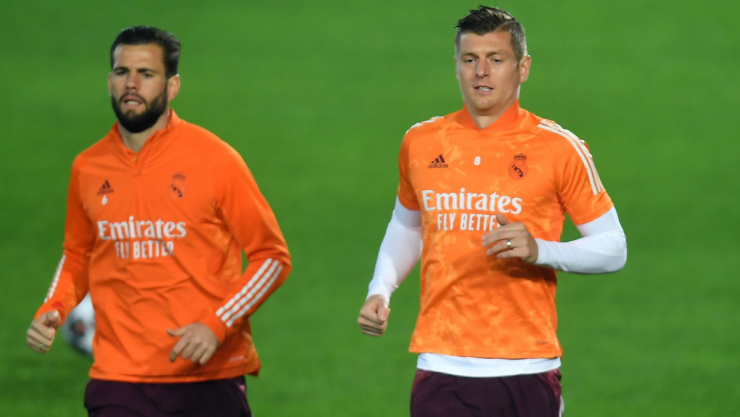 Real Madrid en entrenamiento