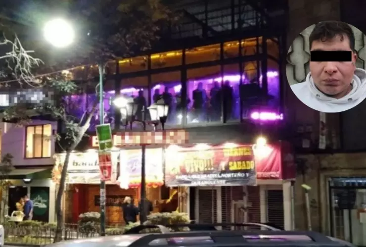El presunto responsable del ataque en Zona Rosa fue detenido junto a otras personas en CDMX.