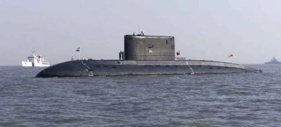 Este submarino fue el noveno de los 10 de su tipo que India compró a Rusia al principio de la década de 1980