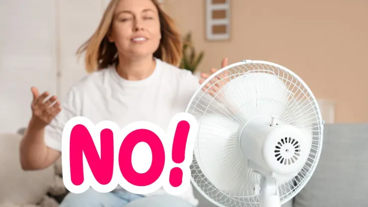 A qué temperatura deberías quitar el ventilador de tu habitación porque ya no enfría