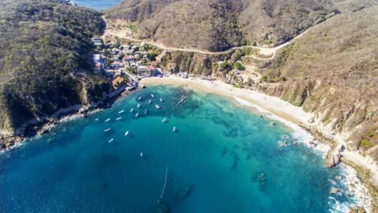 Playa semivirgen de Jalisco Tehuamixtle