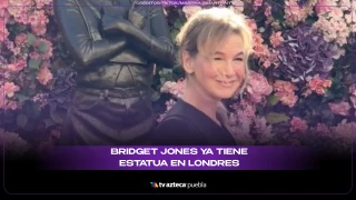 Bridget Jones ya tiene su propia estatua en Londres: Renée Zellweger la devela en Leicester Square