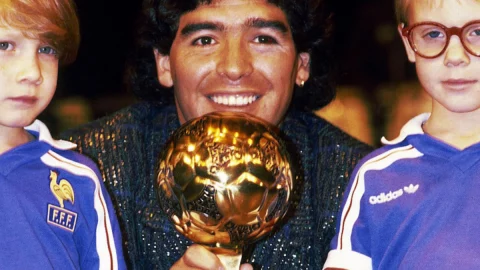 Balón de Oro de Maradona