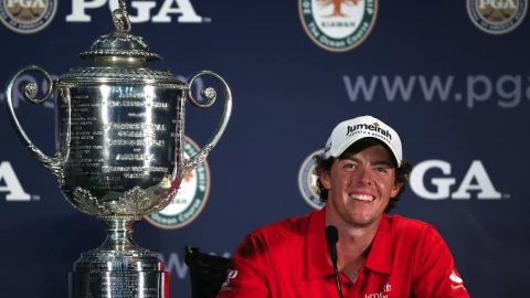 Rory McIlroy ganó el PGA Championship en Kiawah en 2012