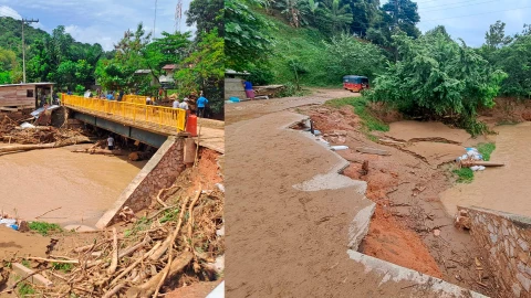 Inundaciones arrasan viviendas y negocios en Ocozocuautla, Chiapas