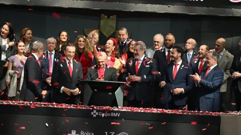 Diablos Rojos del México en la Bolsa Mexicana de Valores
