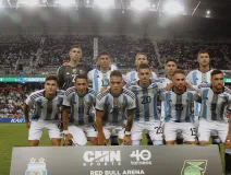 Jugadores de la Selección Argentina