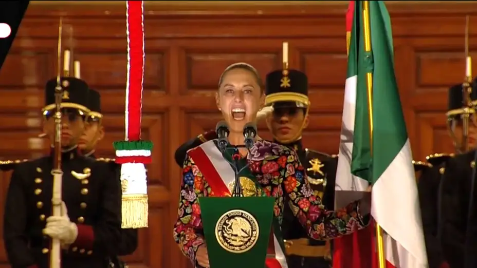 Claudia Sheinbaum, grito de Independencia 2026.