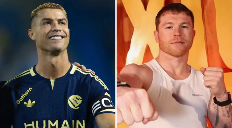 Comparación de salarios entre Cristiano Ronaldo y Canelo Álvarez