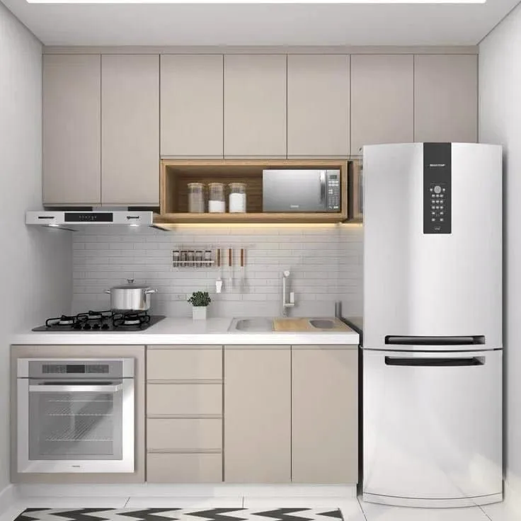 7 ideas de diseño de cocina pequeña que puedes hacer sin mucho presupuesto y se verá lujosa