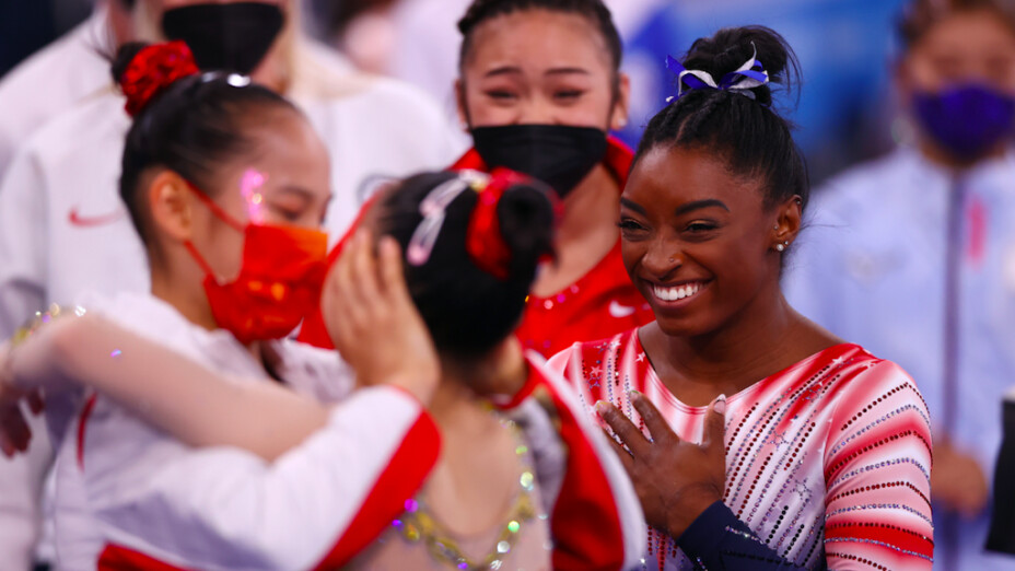 Simone Biles viga de equilibrio Tokio 2020
