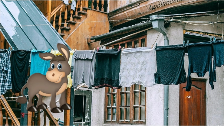 ¿Lo conoces_ El ‘truco burrito’ puede ayudarte para secar la ropa en temporada de lluvias