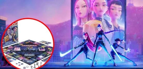 Juego de mesa de las Guerreras KPop para disfrutar con amigos y familia