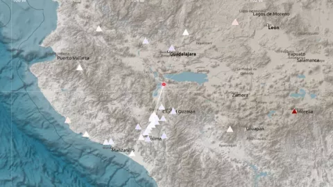 ¡Tiembla en Jalisco! Reportan seis sismos en el Área Metropolitana de Guadalajara