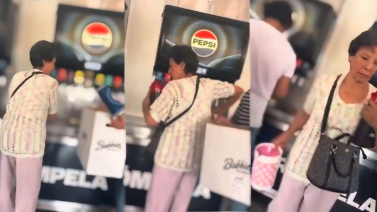 abuelitas con jarras de refresco