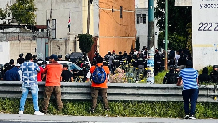 enfrentamiento en la Central de Abasto