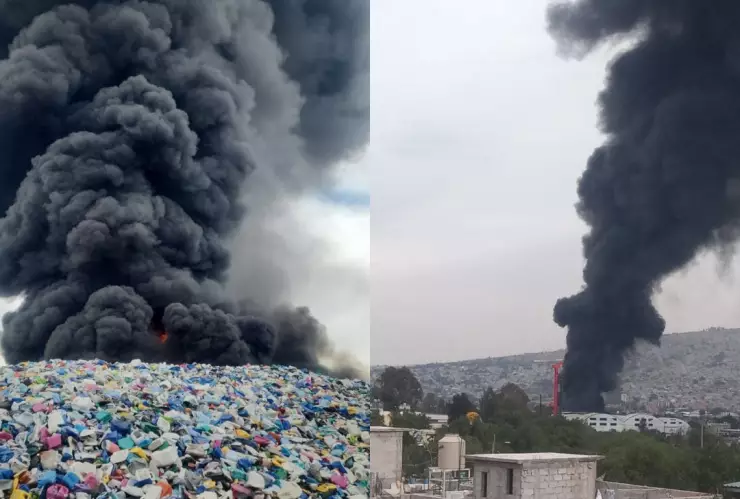 Fuerte Incendio en Los Reyes La Paz
