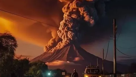 VIDEO IA muestra cómo sería la erupción del Popocatépetl