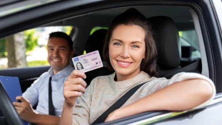 La mayor cantidad de conductores con licencia está en California.