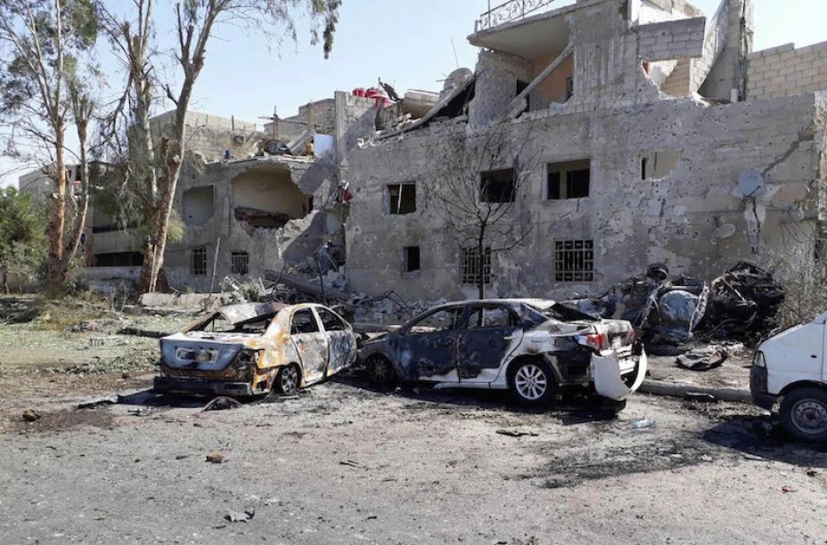 Destrucción en Siria