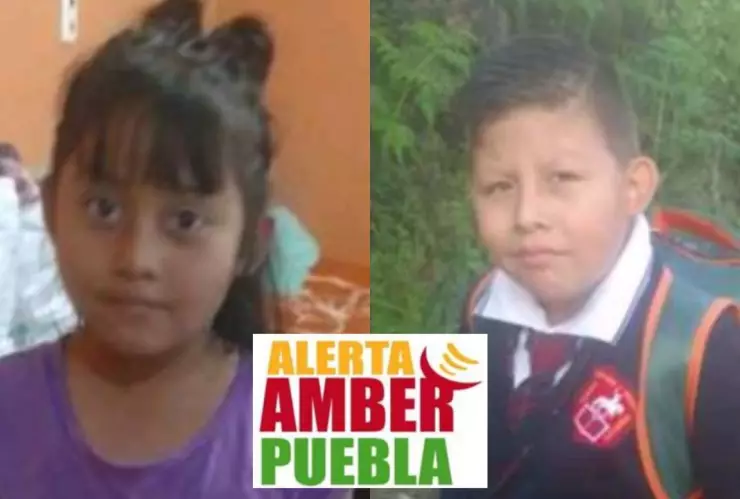 Activan ALERTA AMBER en Puebla por la desaparición de los hermanitos Melany y Carlos