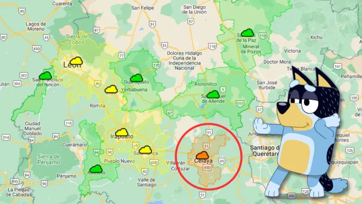 Calidad del aire en Guanajuato