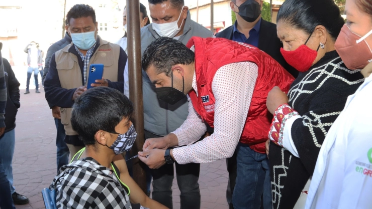 segunda dosis menores 15 a 17 anos edomex