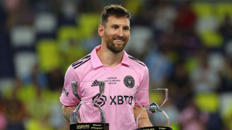 Los títulos de Lionel Messi en Inter Miami