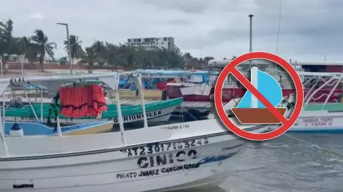 ¿Hay cruce a Isla Mujeres y Cozumel? Estos son los puertos cerrados por el Frente Frío 41 en Quintana Roo