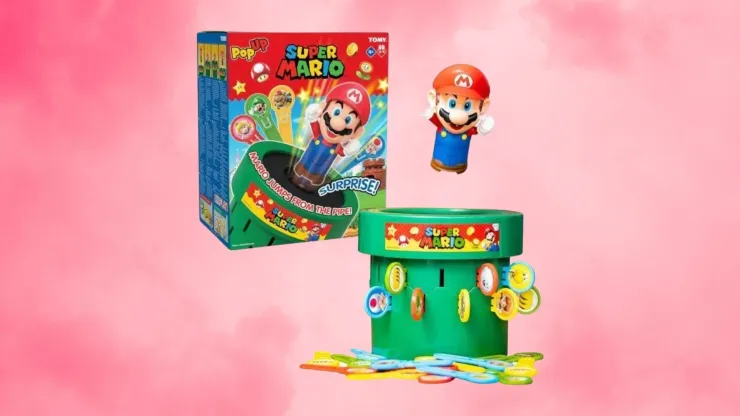 5 juegos de mesa inspirados en Mario Bros