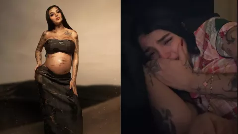 ¿Qué infección tiene Karely Ruiz durante su embarazo?