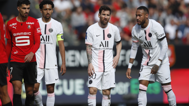 Messi y Neymar
