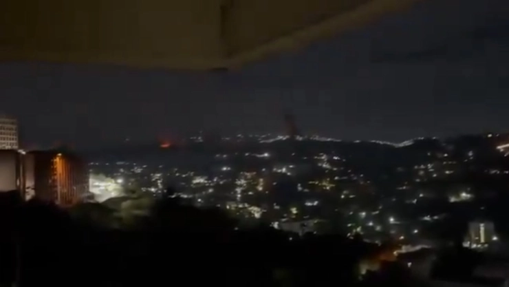 Reportan explosiones en Caracas, Venezuela