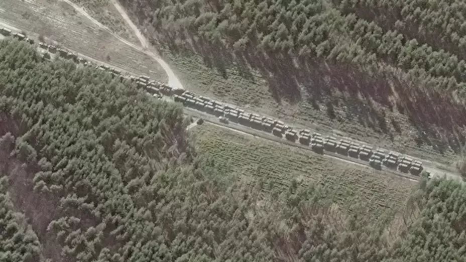 Convoy Rusia Kiev operación militar