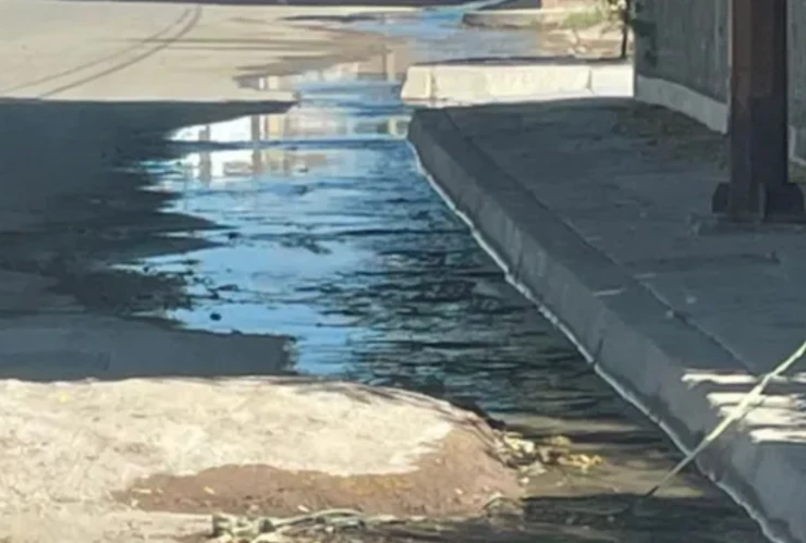 fuga de aguas negras