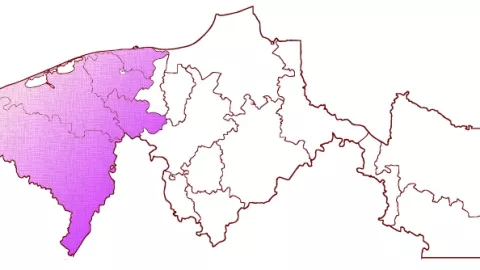 Tabasco Region Chontalpa ubicación mapa