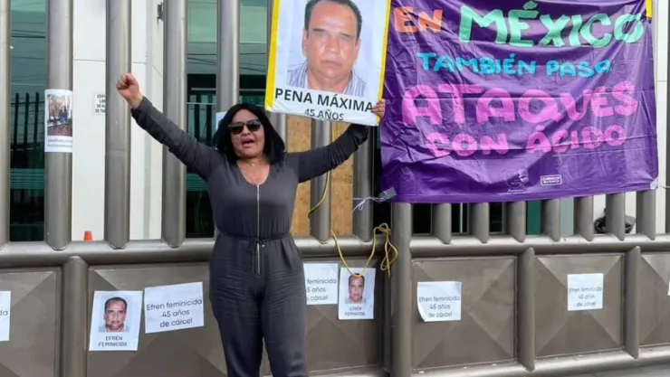 Carmen Sánchez ataque con ácido