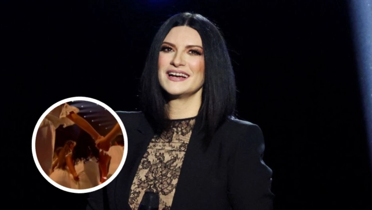Laura Pausini vive BOCHORNOSO MOMENTO por culpa de su bailarina; todo quedó grabadon en video