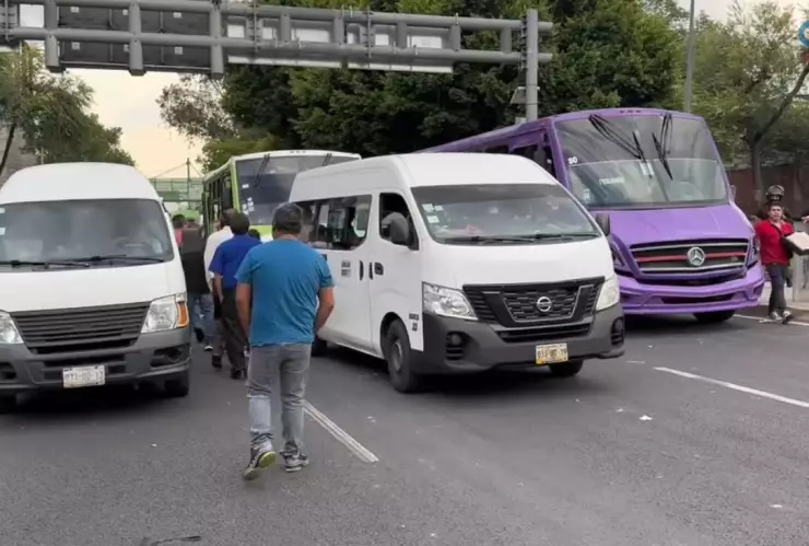 mega marcha de transportistas