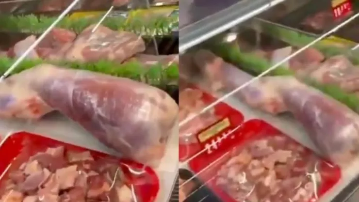 Pierna en venta en mercado de China