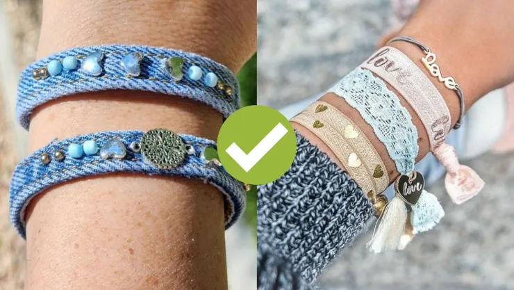 pulseras de tela