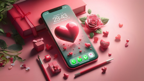 modo San Valentín en WhatsApp