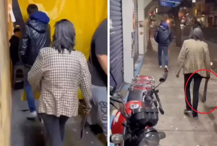 madre saca a hijo de micheladas a cinturonazos