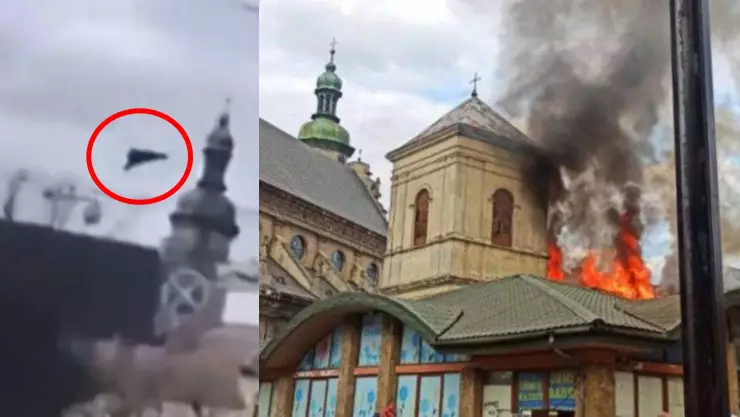 Ataque a iglesia de Ucrania