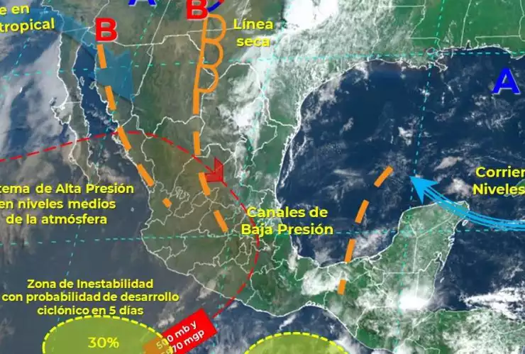 clima lluvias Mexico