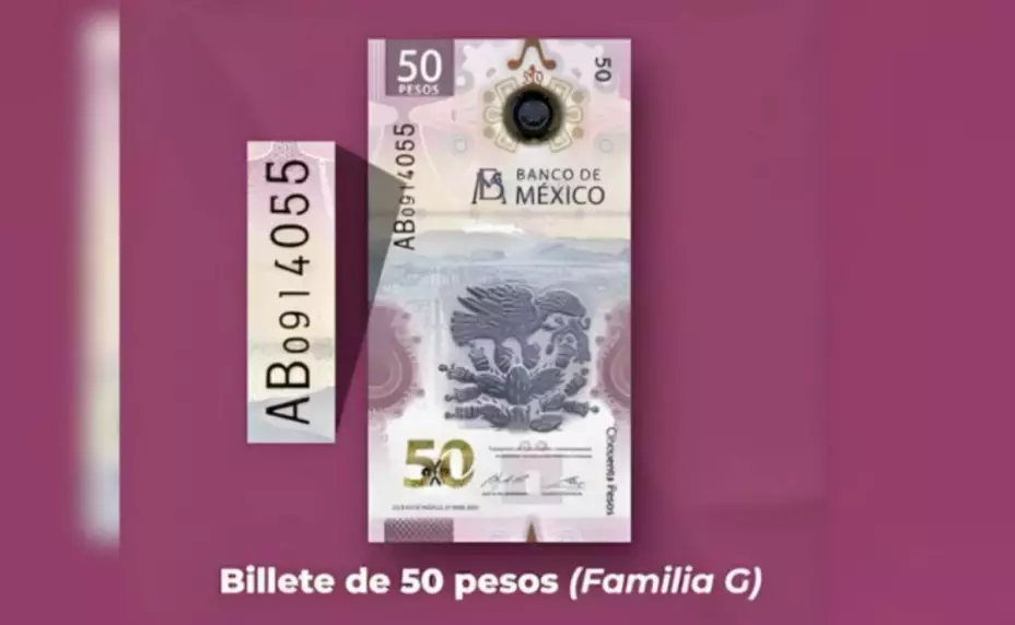 ¿Lo tienes_ Dan hasta 1 millón por este billete de 50 pesos con peculiar error