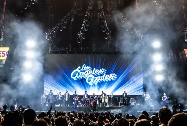 Ángeles Azules zócalo fin de año 2022