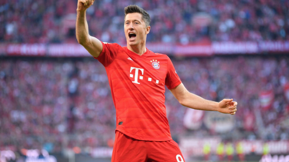 Robert Lewandowski es el líder de goleo de la Bundesliga