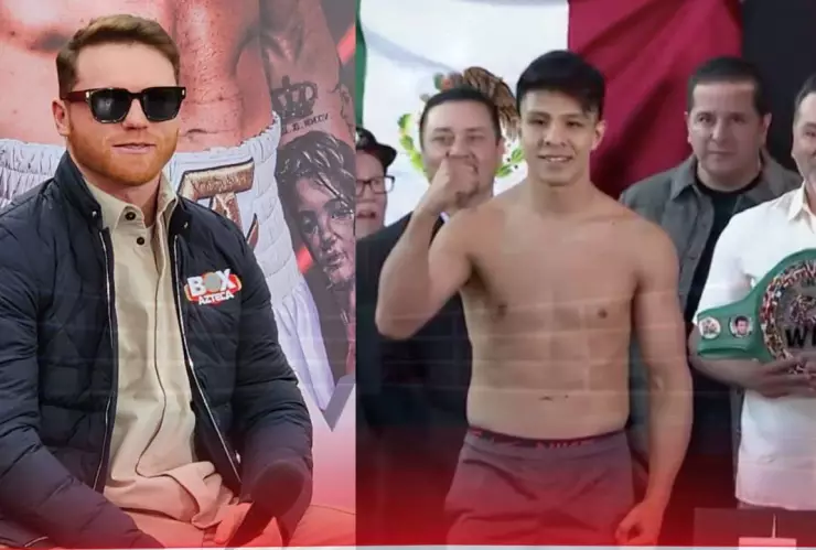 VIDEO_ Lo que DETONÓ la pelea de Canelo Álvarez y Óscar de la Hoya en la conferencia de prensa de la pelea del 4 de mayo contra Jaime Munguia